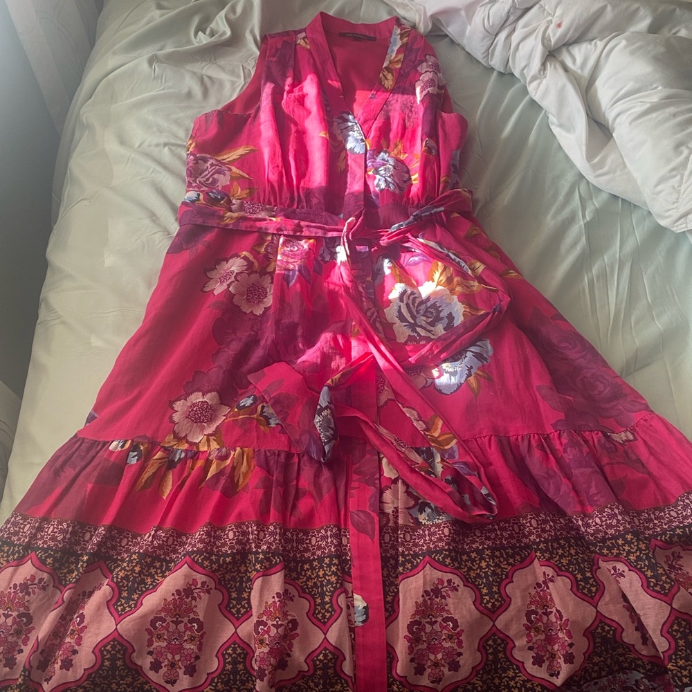 Kobi Halperin midi button down size large dress